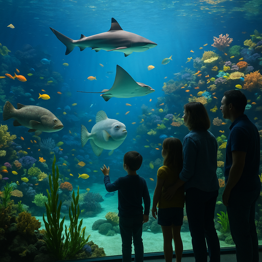 Aquarium de Vendée : Aventures Aquatiques en Famille! 🐠