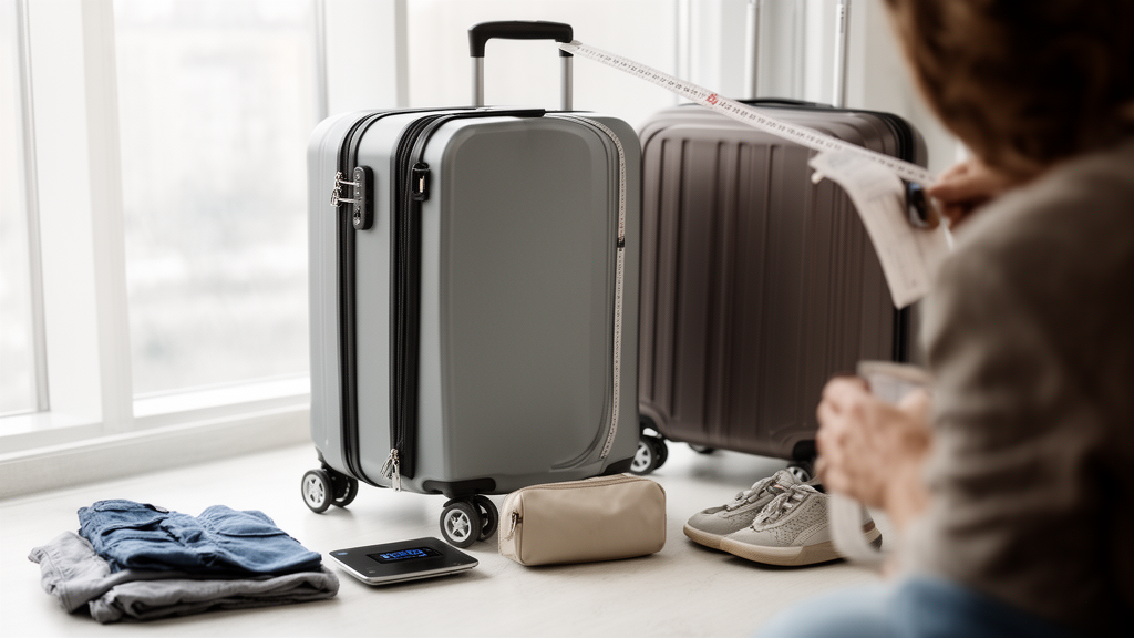 Comparaison des formats cabine et soute pour choisir une valise American Travel adaptée à son voyage.