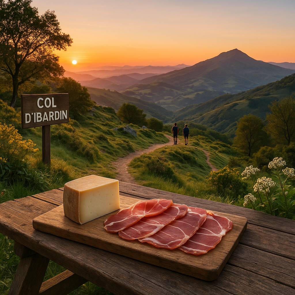 Col d'Ibardin : Randonnées et gastronomie au Pays Basque