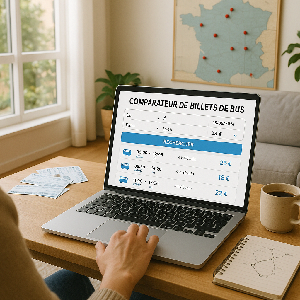 Comparateur de bus : trouvez vos billets au meilleur prix !