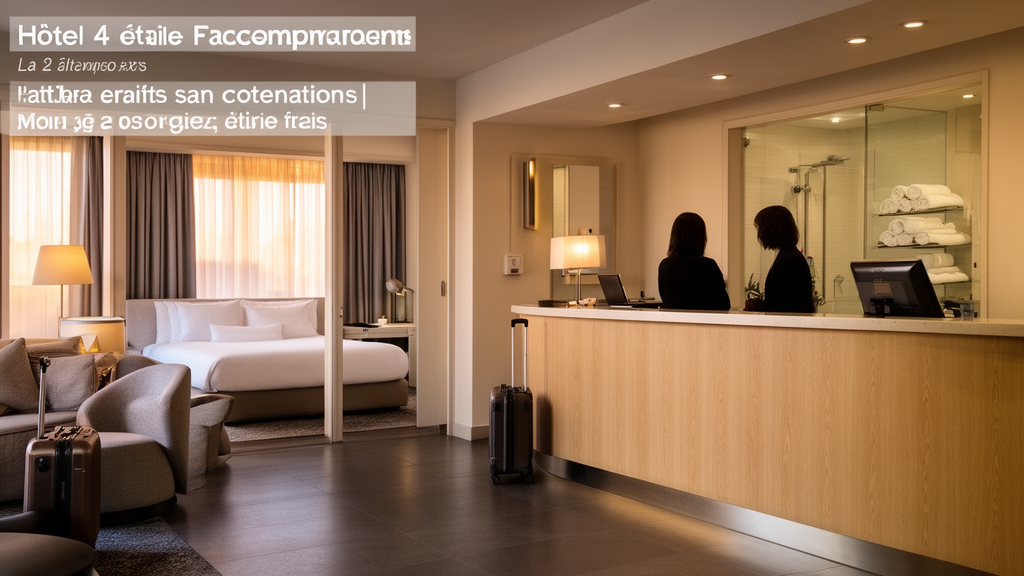 Critère hôtel 4 étoiles : les exigences à connaître avant de réserver