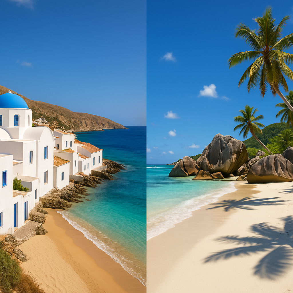 Cyclades vs Seychelles : Où partir pour des vacances de rêve ?