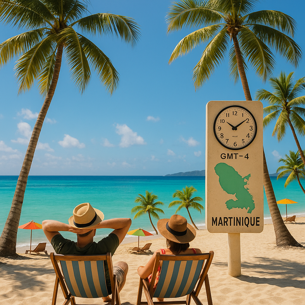 Décalage horaire en Martinique : Quelle heure est-il ?
