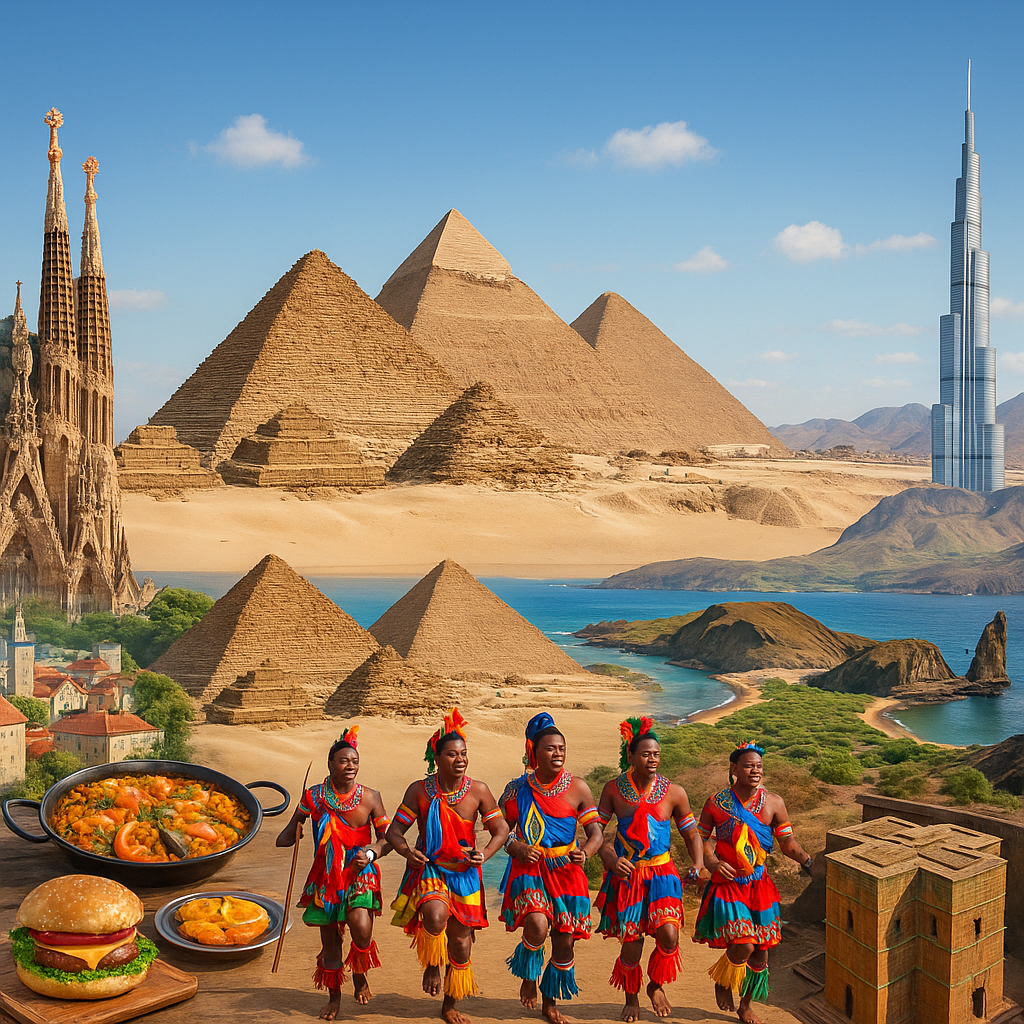 Découvrez les pays fascinants commençant par E !