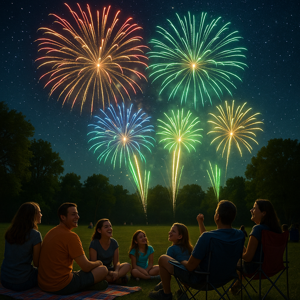 Les meilleurs feux d'artifice autour de moi