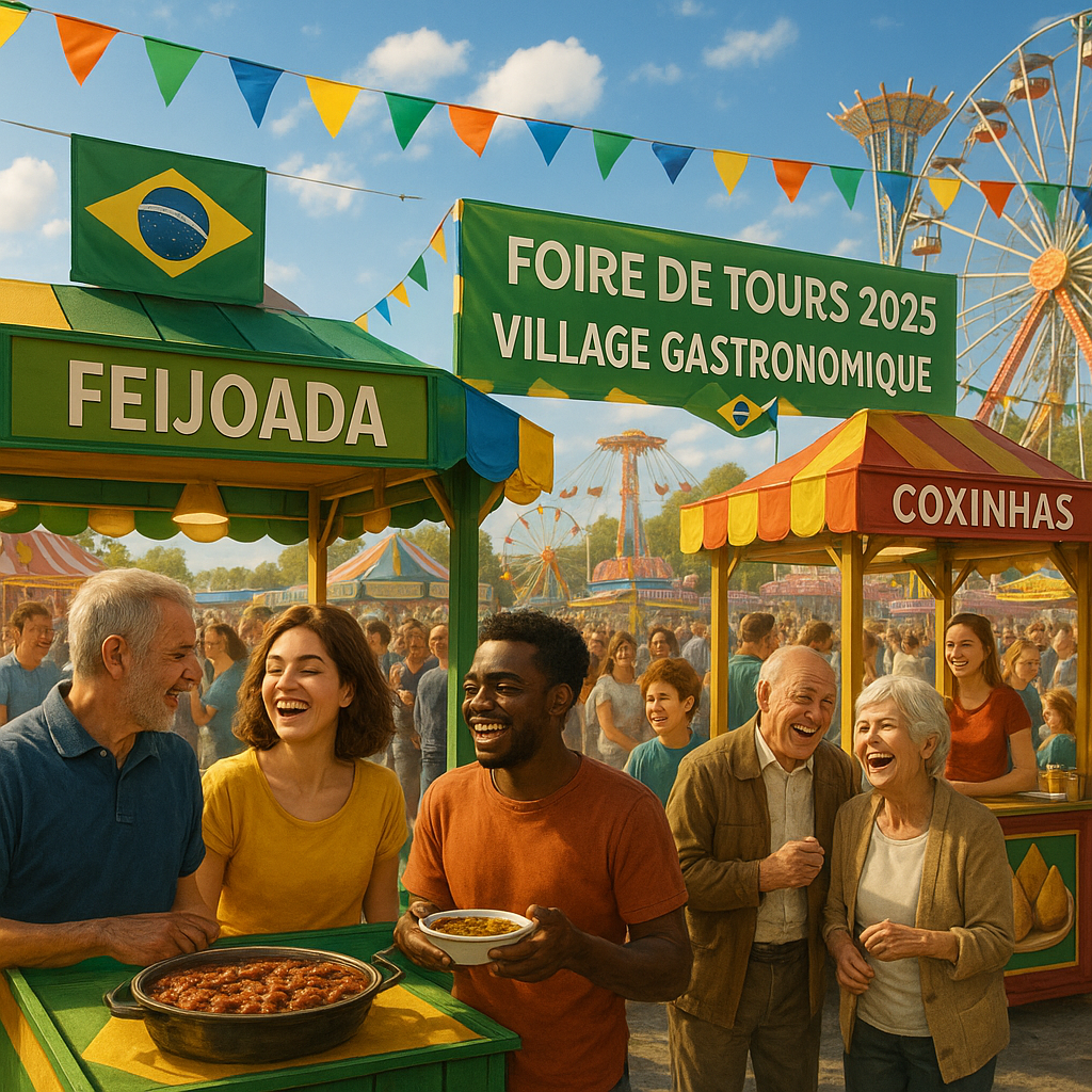 Foire de Tours 2025 : découvrez le Brésil à travers culture et gastronomie!