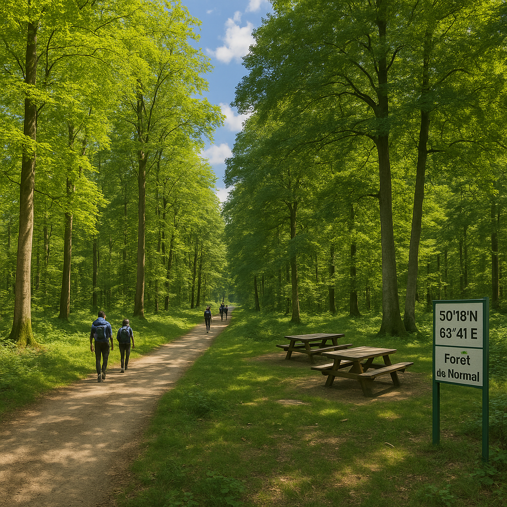 Explorez la forêt de Mormal : guide pratique et cartes GPS