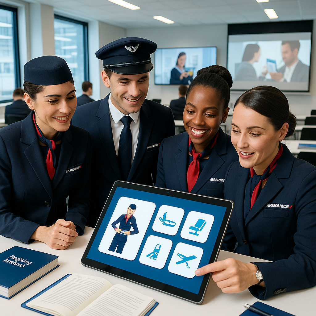Moschorus Air France : Révolution de la formation des PNC