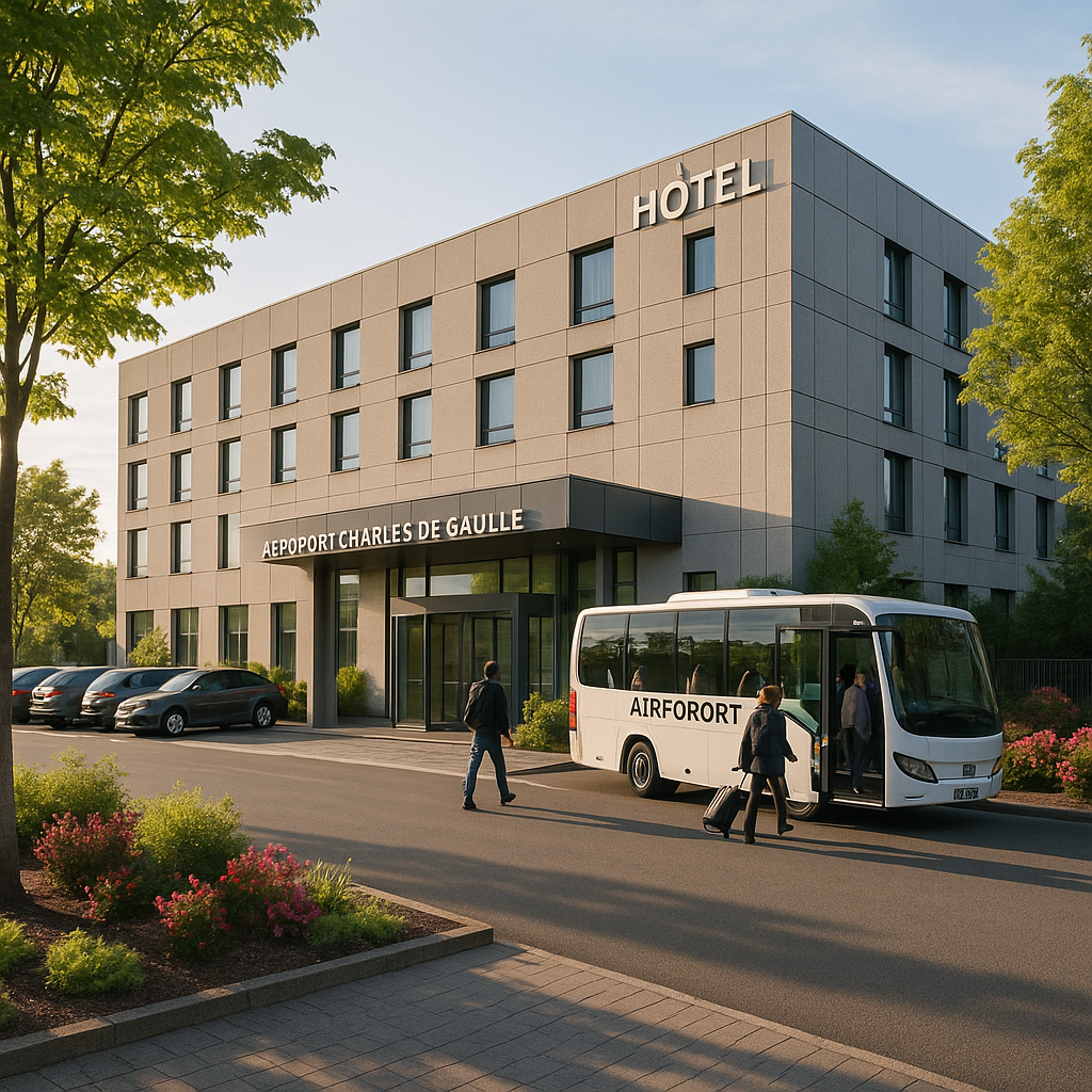 Séjournez sans stress : Les meilleurs hôtels à Roissy Charles de Gaulle avec Parking Gratuit et Navette