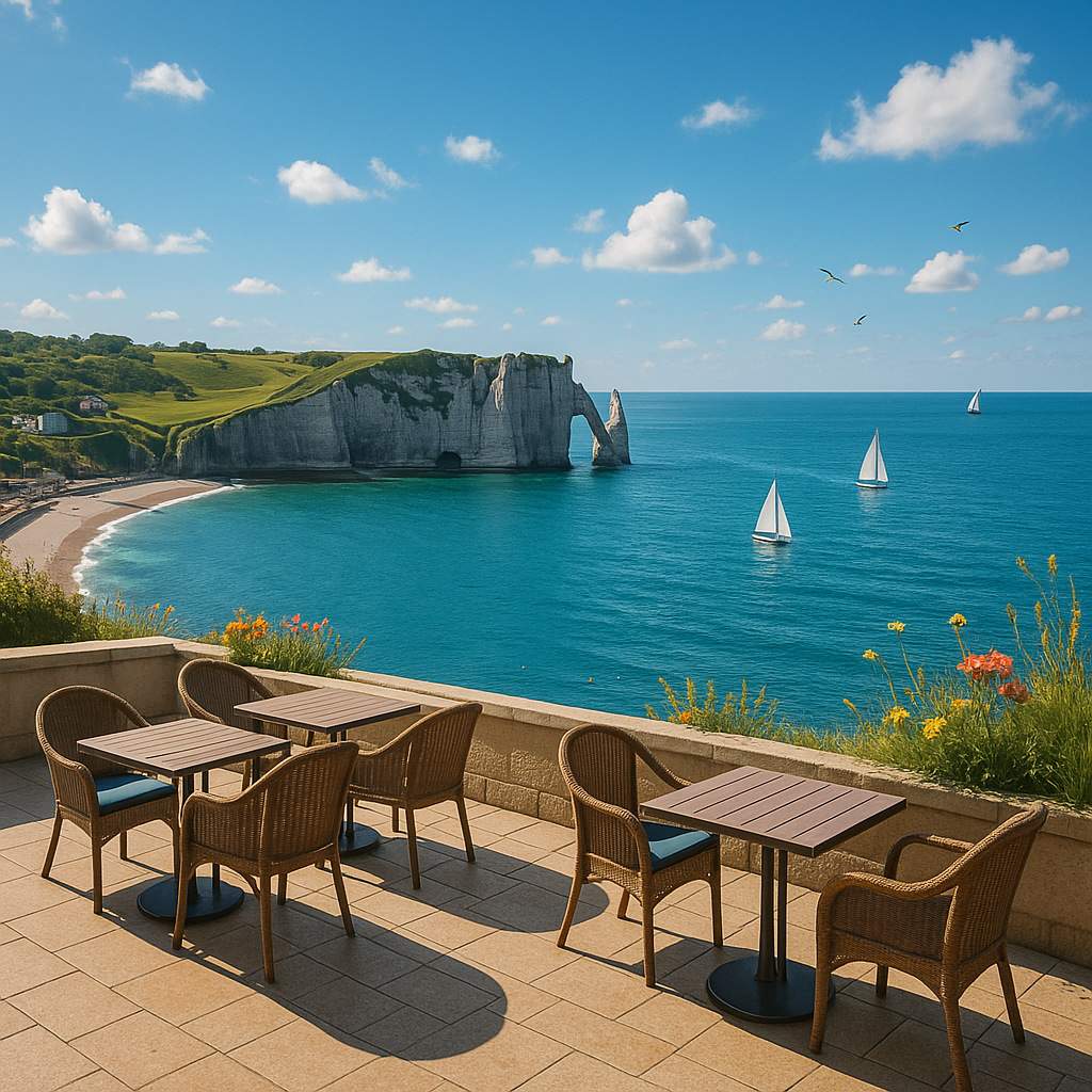 Hôtels à Étretat : vue mer imprenable