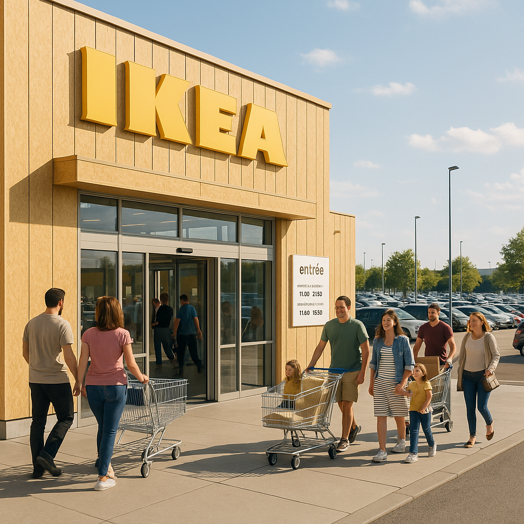 IKEA Tours : horaires, services et bonnes adresses