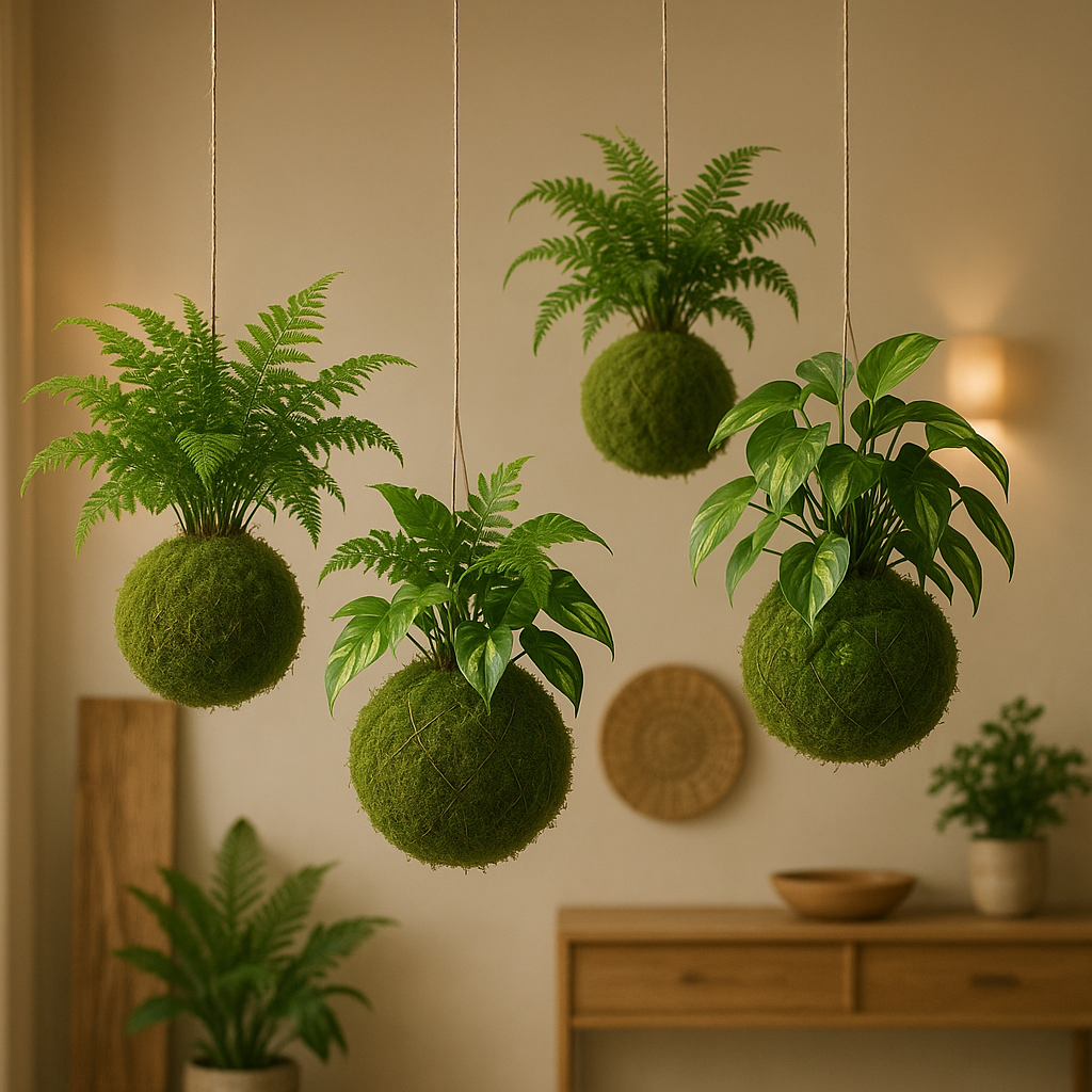 Maîtrisez l'art du kokedama : guide complet pour créer des sphères végétales éblouissantes