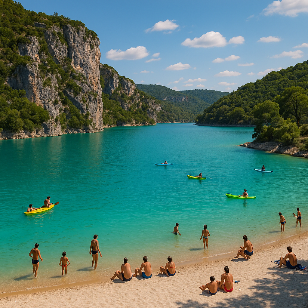 Lac d'Esparron : Évasion au cœur des Alpes de Haute-Provence