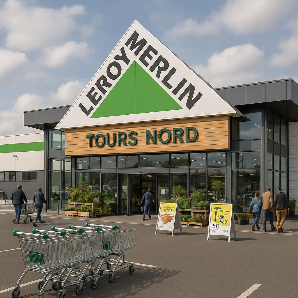Leroy Merlin Tours Nord : horaires, adresse et bons plans