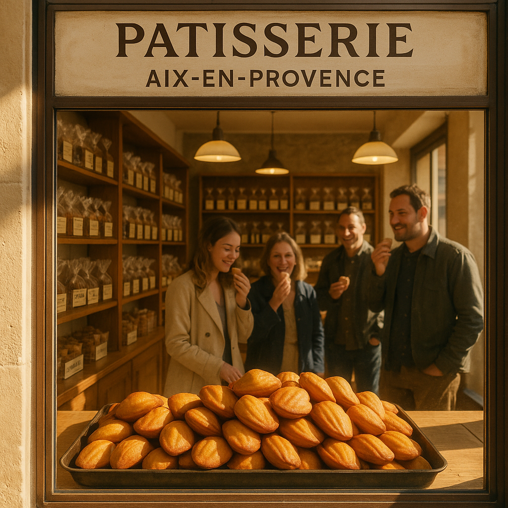 Les madeleines de Christophe à Aix-en-Provence