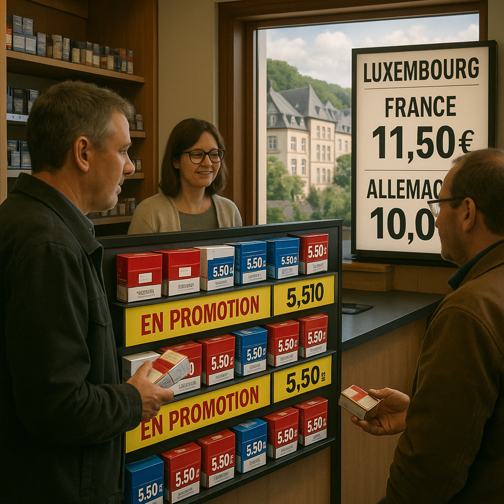 Prix des cigarettes au Luxembourg en 2024