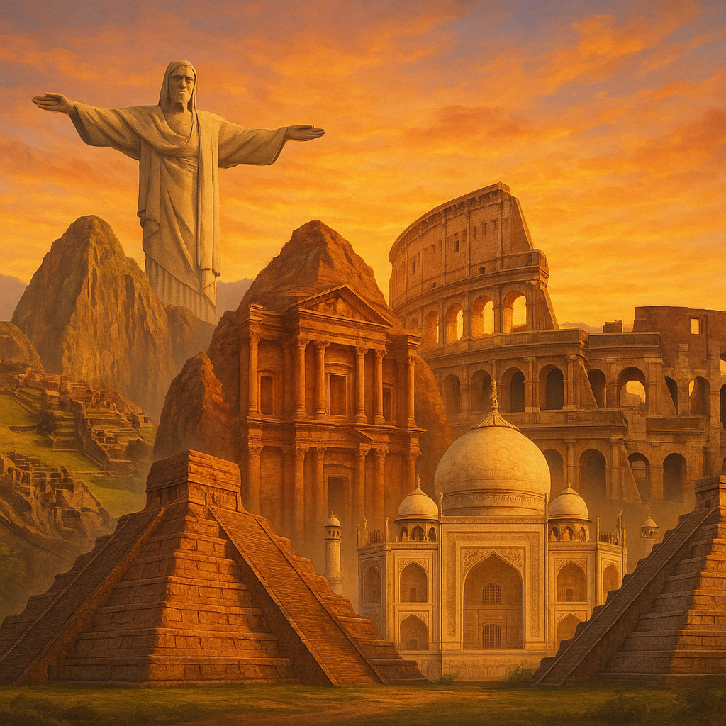 Découvrez les 7 merveilles du monde moderne