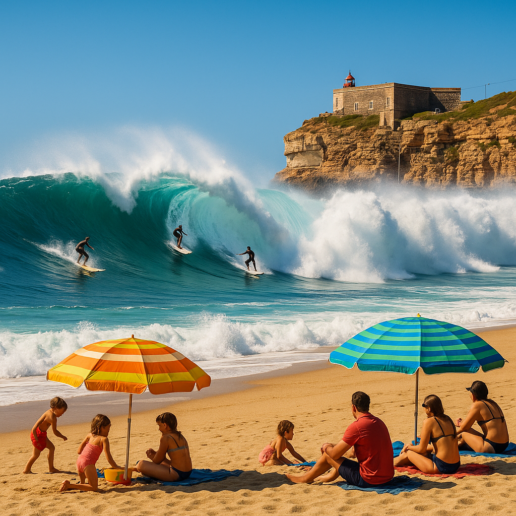 Nazaré Portugal : plages, vagues et secrets cachés!