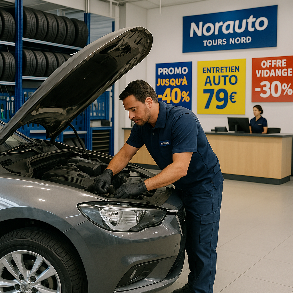 Découvrez Norauto Tours Nord : votre centre auto de référence à Tours!