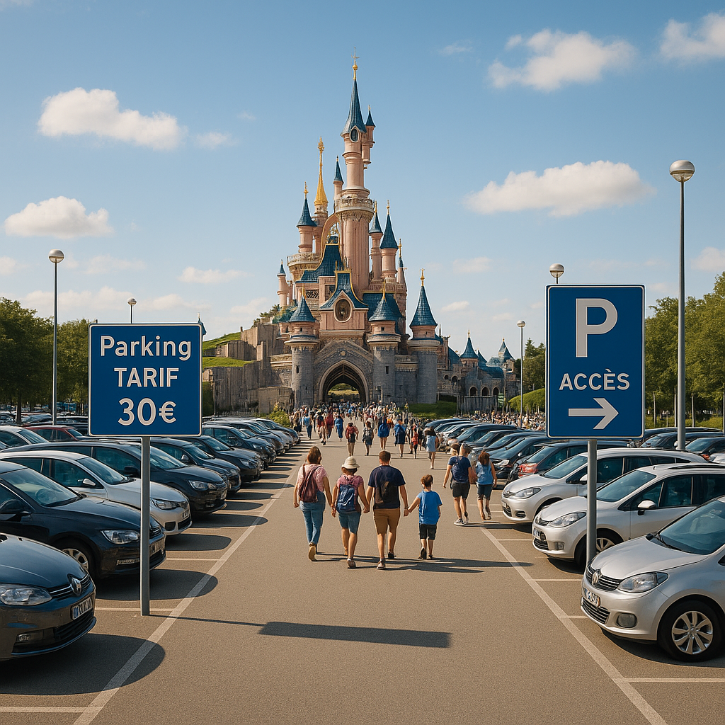 Tarifs du parking à Disneyland Paris : Guide complet