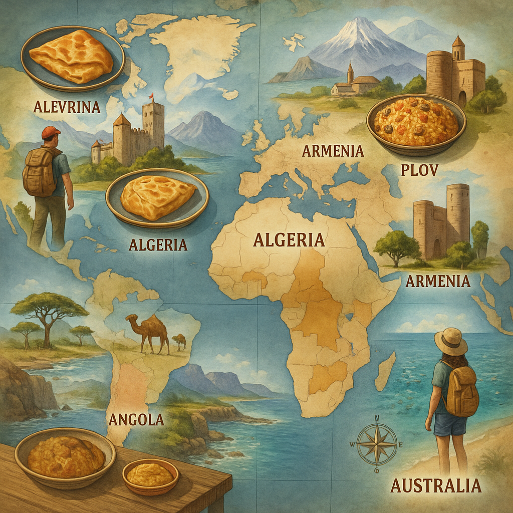 Découvrez le top des pays commençant par la lettre A !