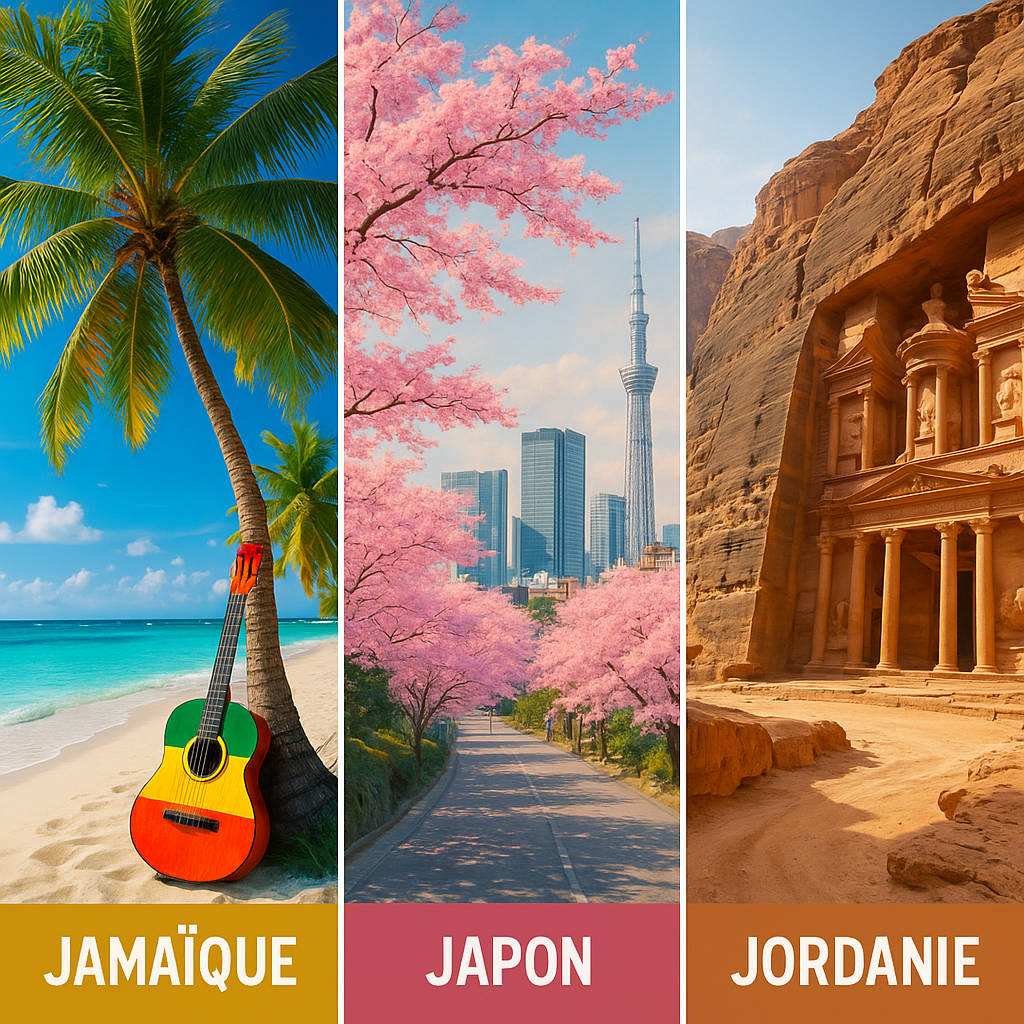 Découvrez les 3 pays fascinants qui commencent par la lettre J