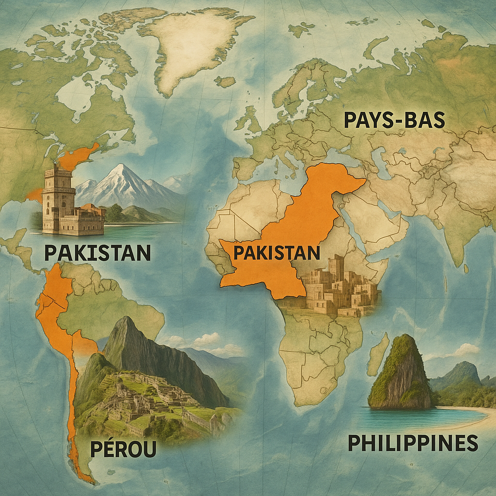 Découvrez les pays en P : capitales, culture et caractéristiques