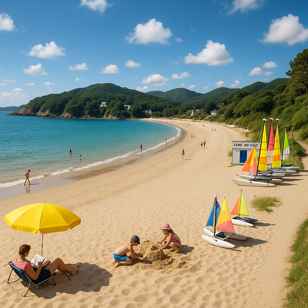 Découvrez la plage de Kerfany : votre havre de paix en Bretagne