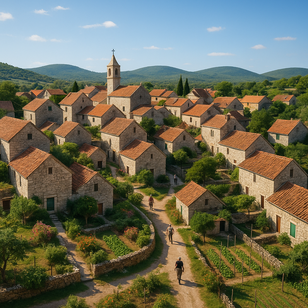 Pristeg : Le village authentique de Dalmatie à découvrir
