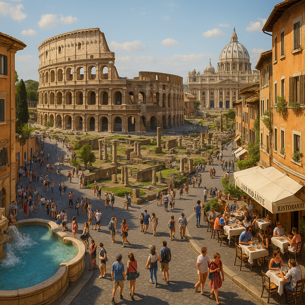 Visiter Rome en 4 jours : Itinéraire complet pour explorer la Ville Éternelle