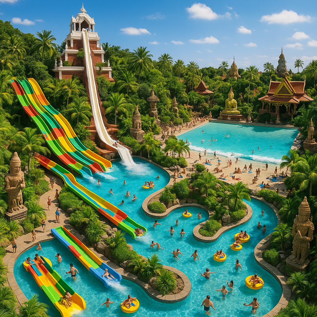 Siam Park : Le plus grand parc aquatique d'Europe