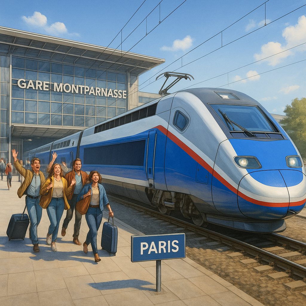 Voyage facile : tout sur le train Paris-Tours en moins de 2 heures !