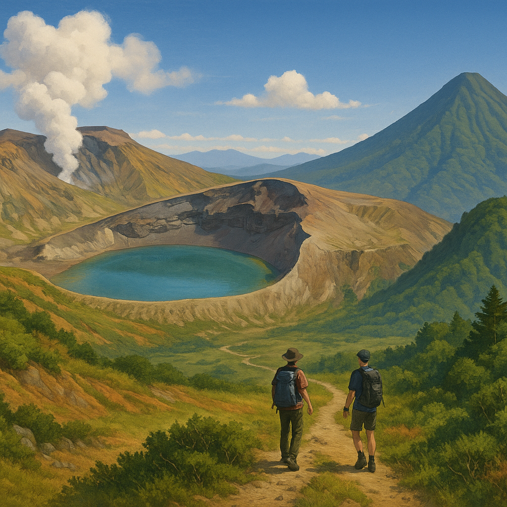 Top 3 des volcans japonais en 3 lettres